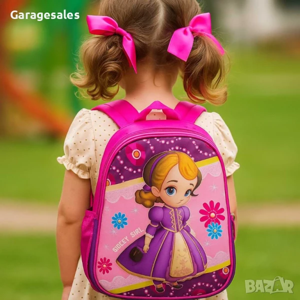 Детски ранички с цветни герои – стил и удобство за училище и игри, снимка 1