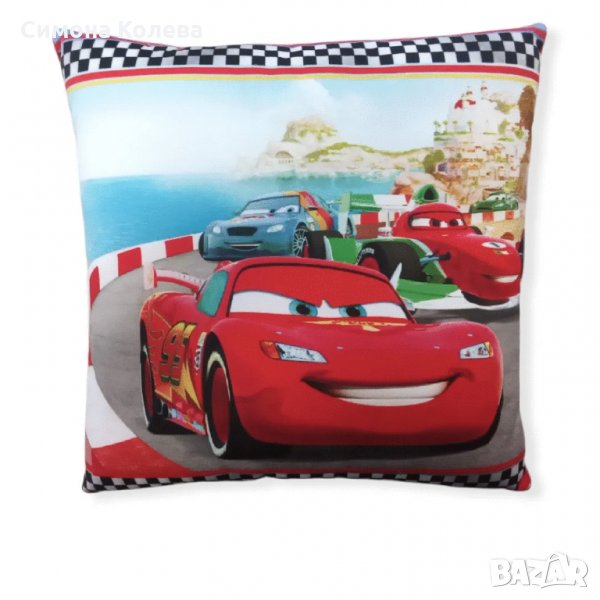 ✨Плюшена възглавничка Маккуин/ Пламъчко/ Том и Джери/Спайдърмен/Костенурките нинджа, снимка 1