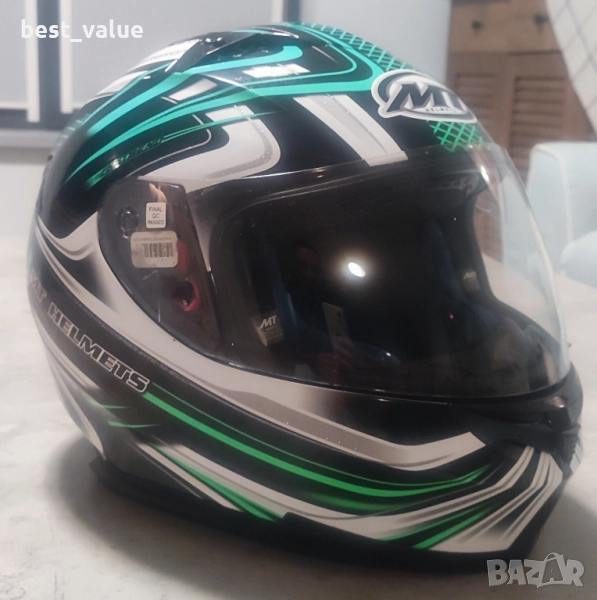 каска MT helmets Blade SV Reborn full face размер XL, снимка 1