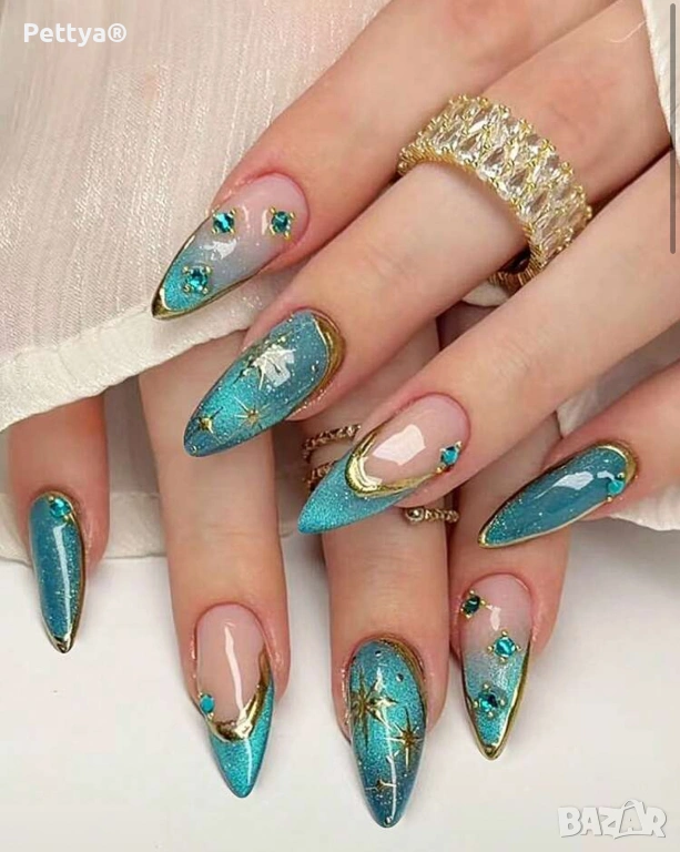 Изкуствени нокти 24бр. №12, снимка 1