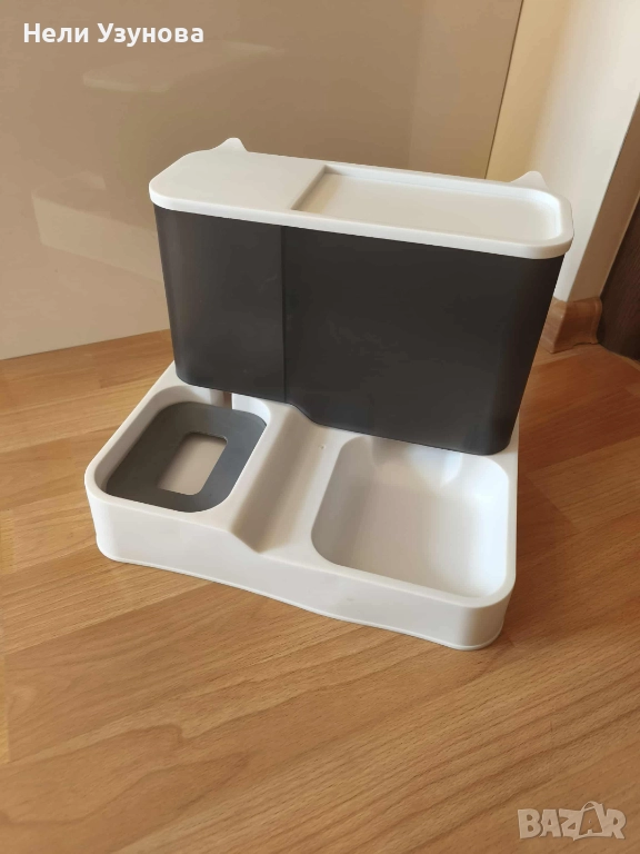 Автоматична хранилка, диспенсър за вода и храна за кучета и котки, снимка 1