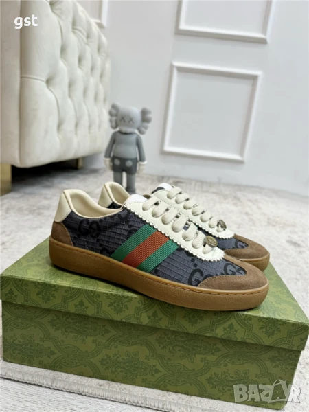 Уникални Редки Gucci Sneakers Сникърси Маратонки Унисекс Мъжки дамски обувки Дизайнерски, снимка 1
