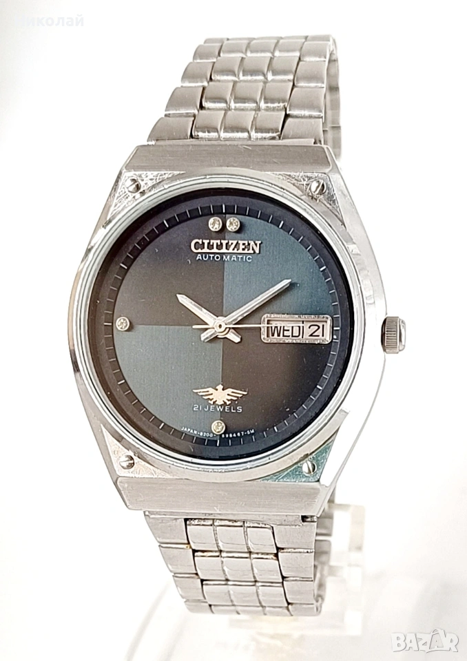 Citizen automatic 21j - оригинален японски часовник с автоматично навиване, снимка 1