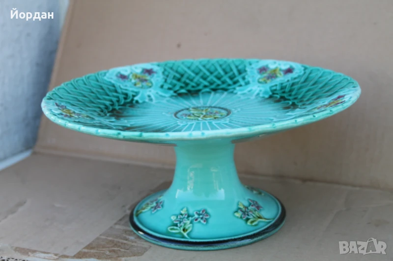 Стара порцеланова фруктиера, снимка 1