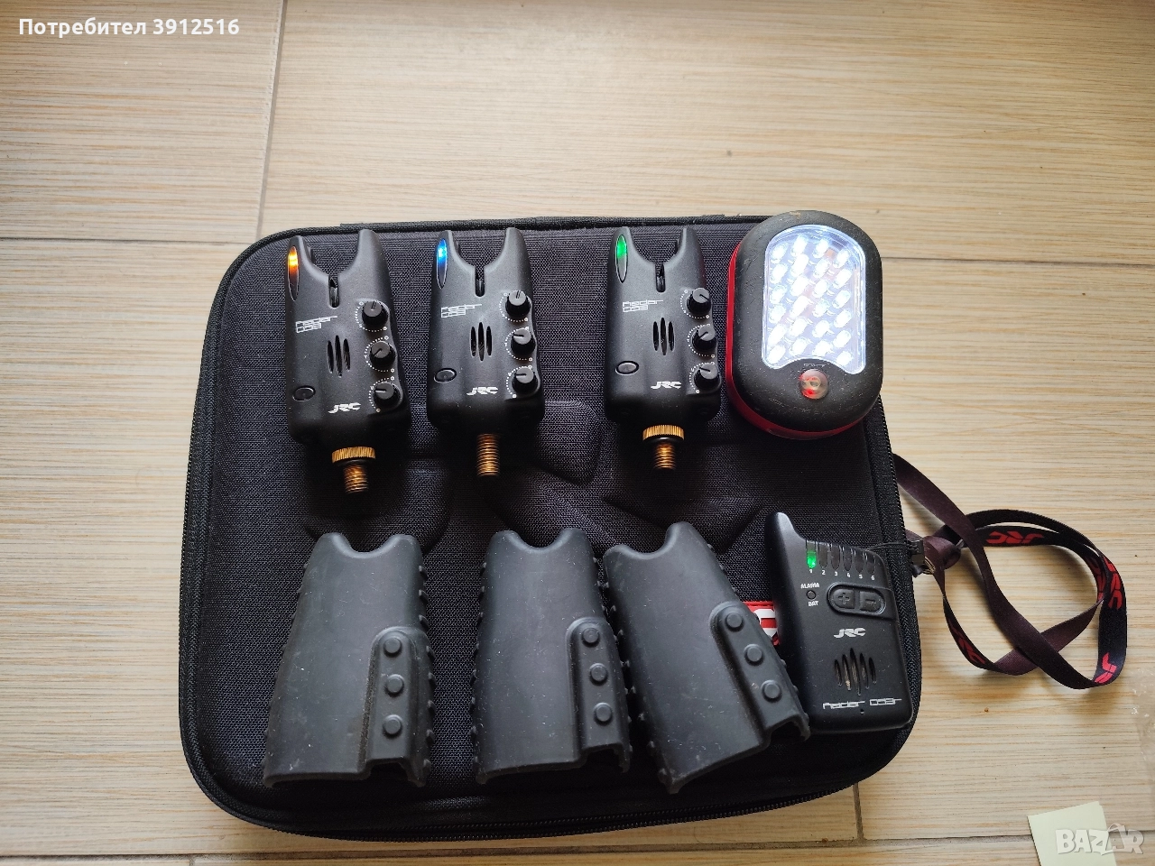 Сигнализатори JRC Radar ds3 + Биви лампа, снимка 1