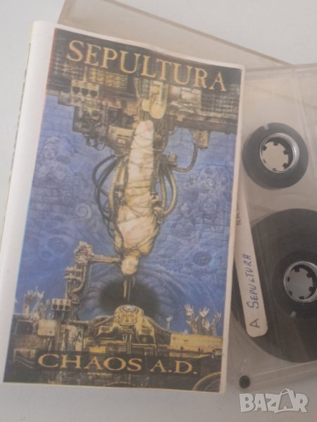 Sepultura – Chaos A.D. - аудио касета Сепултура, снимка 1
