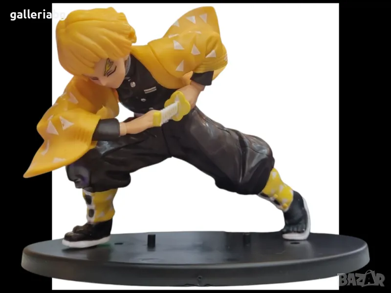 Аниме фигурка Zenitsu Agatsuma от Demon Slayer – Манга, снимка 1