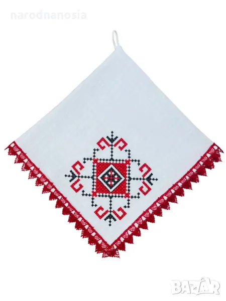 ХОРОВОДНА КЪРПА С БРОДИРАНА ШЕВИЦА, снимка 1