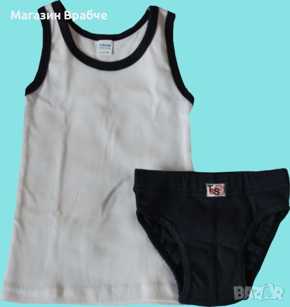 Комплект потник и слип за момченце, снимка 1