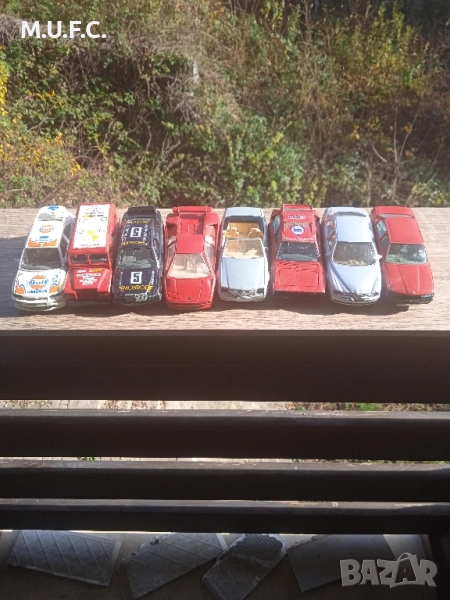 Колички Bburago-1979 made in Italy 8бр., снимка 1