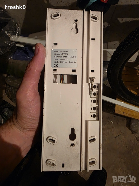 Домофон MT-12A аналогов 3+N, снимка 1