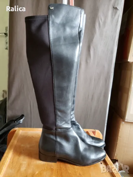 Michael Kors чизми естествена кожа, снимка 1