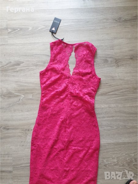 Гес-дантелена рокля циклама , снимка 1