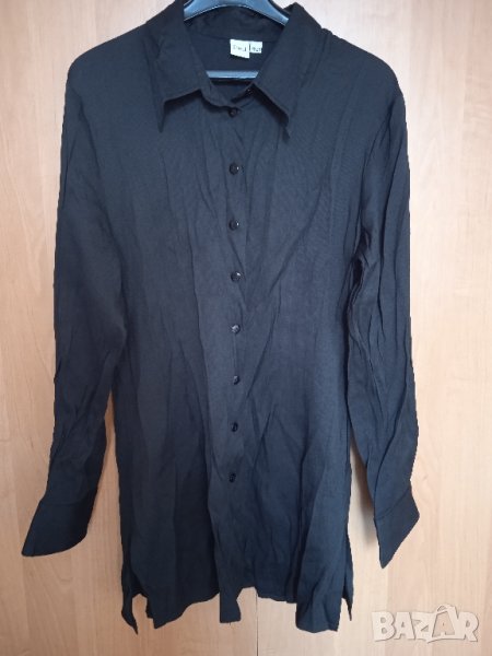 Дълга черна риза, снимка 1