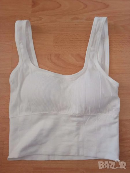 Ново спортно еластично фитнес бюстие размер S, снимка 1