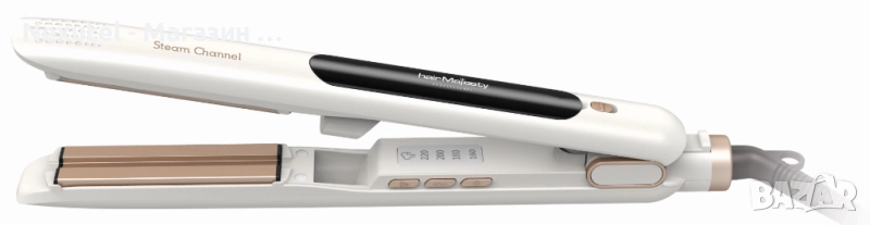 Преса за коса Hair Majesty HM-4022, турмалинови керамични плочи, снимка 1