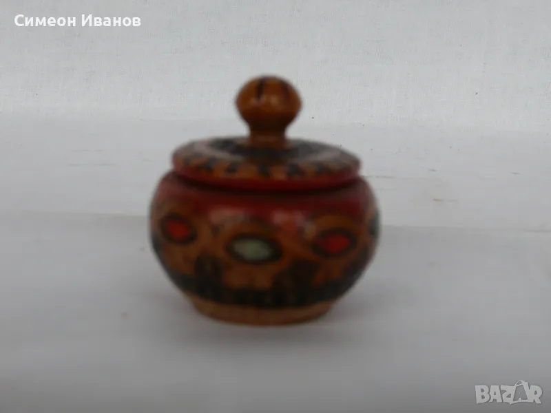 Интересна миниатюрна дървена кутия #2160, снимка 1