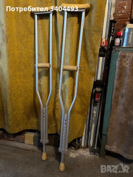 2 броя патерици и 2 броя канадки , снимка 1