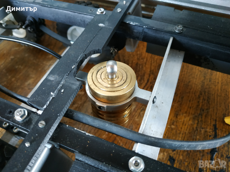 самосвално  хидравлично ремарке за модел камион 1:14, снимка 1