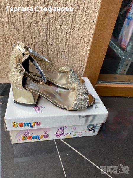 Сандали на ток Номера-31,32,33,34,35,36 Цена -35 лв, снимка 1