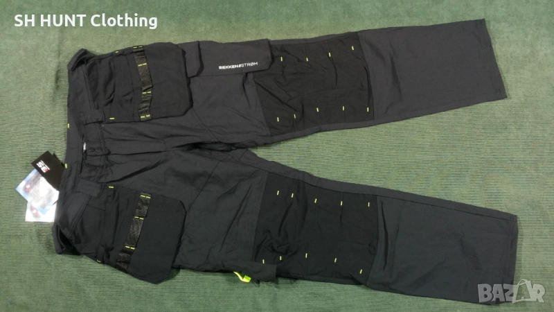 Bekken & Strom 4-VEIS STRETCH SVART Work Wear Pant размер XL еластичен работен панталон W2-3, снимка 1