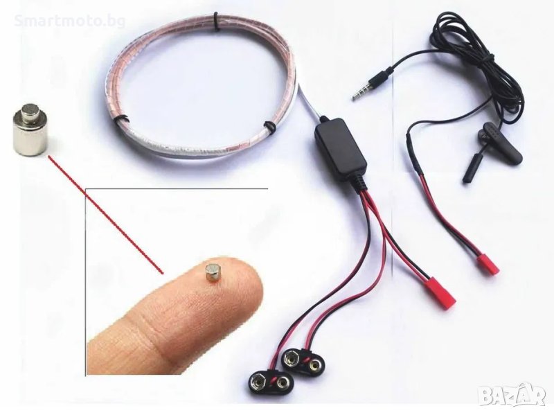 Микро слушалка Микрослушалка Бръмбар За Преписване, снимка 1