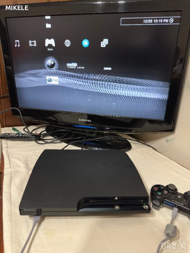 PlayStation 3 Slim 500GB Хакнат CFW, снимка 1