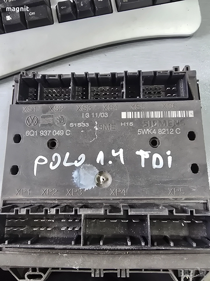 6Q1937049C Комфорт Модул VW Polo Skoda Fabia Seat Ibiza 5WK48212C, снимка 1
