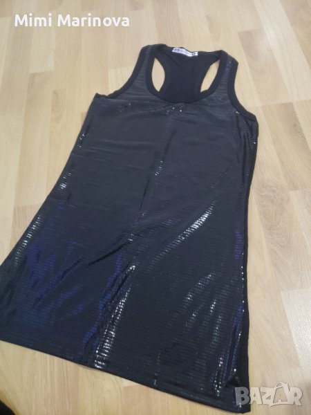 Черен лъскав топ, снимка 1