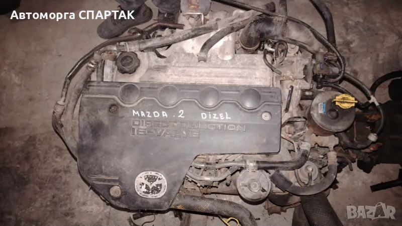 Мотор с кутия mazda 2 дизел, снимка 1