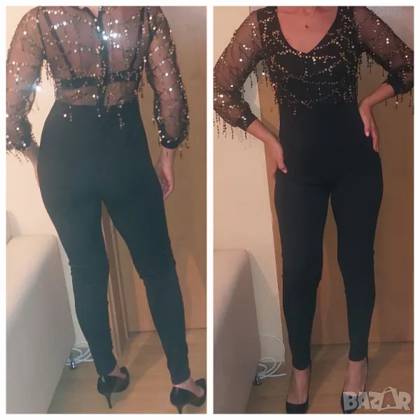 Официален гащеризон с пайети , снимка 1