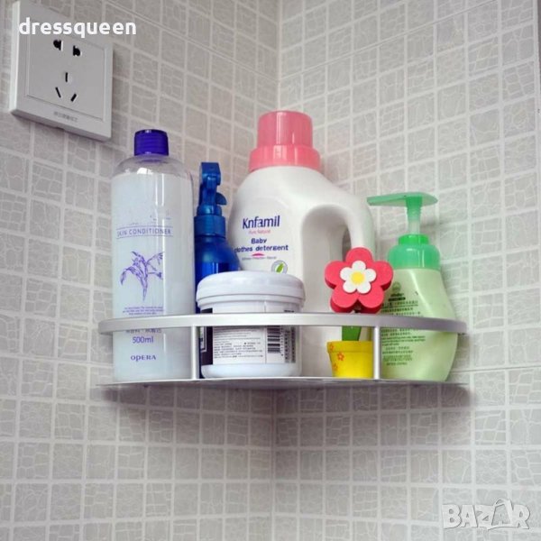 25002 Ъглова етажерка за баня, снимка 1