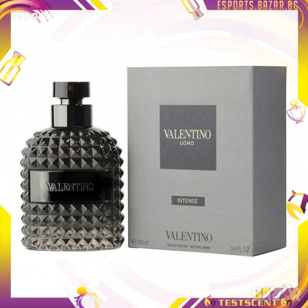 Valentino Uomo Intense 100ml Автентичен мъжки парфюм 100мл EDP, снимка 1