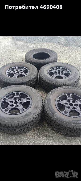Зимни гуми с джанти , снимка 1