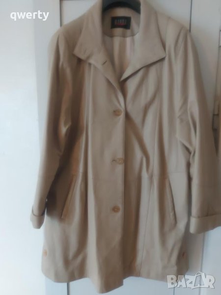 Ново дамско яке от естествена кожа за едра  жена, снимка 1