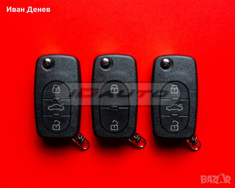 Кутийка ключ за Ауди с перо / Audi tdi / A2 A3 A4 A6 A8 TT, снимка 1