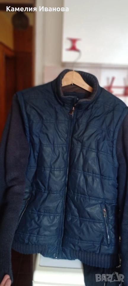 Зимни Яке,елек 2 в 1 със свалящи се ръкави с цип , снимка 1