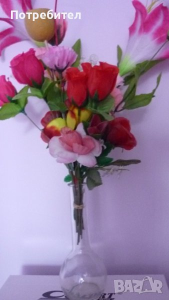 Ваза с букет, снимка 1