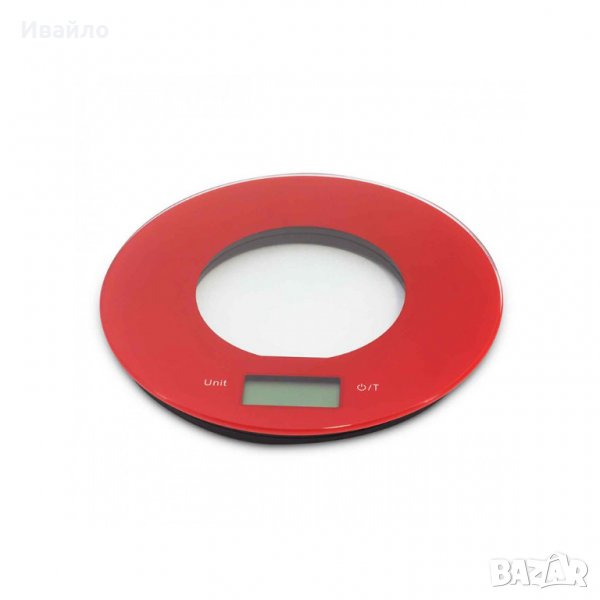 Кухненска везна SAPIR SP 1651 O red, 5 kг., Червен, снимка 1