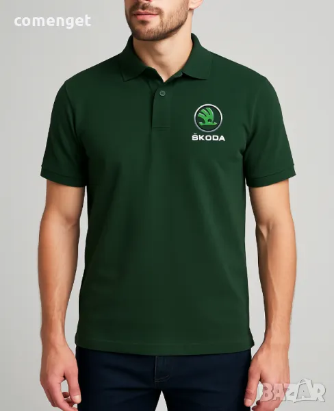 Мъжки поло тениски ВОЛВО / VOLVO, LEXUS / ЛЕКСУС, SKODA / ШКОДА тип лакоста - 7 цвята!, снимка 1