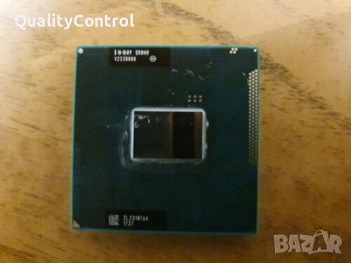 Процесор за лаптоп - Intel Celeron B830 @ 1.80GHz (2M Cache, 1.80 GHz) SR088 PGA988 - перфектен, снимка 1