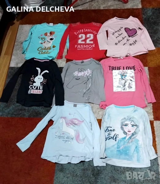 Лот блузки 7-8год., снимка 1