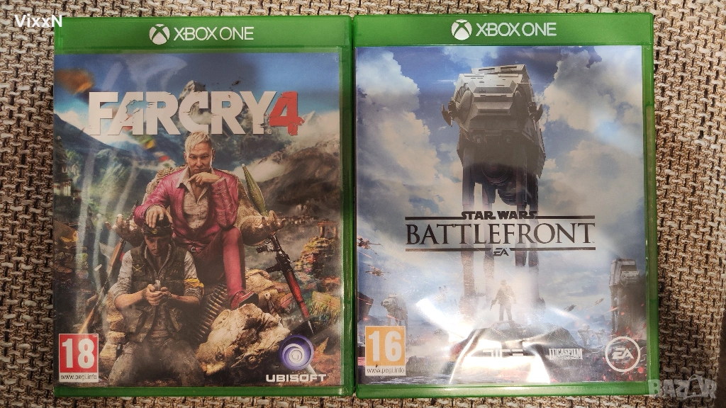 Far Cry 4 и Star Wars Battlefront за xbox one, снимка 1