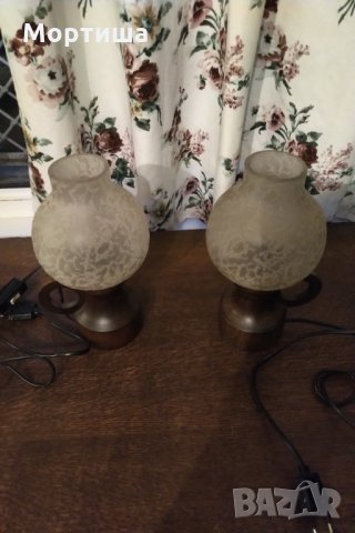  Арт деко великолепни настолни лампи, снимка 3 - Настолни лампи - 30121008