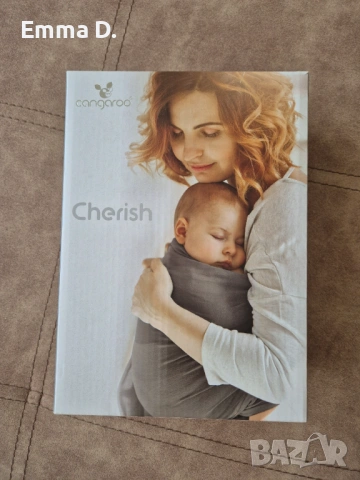 Слинг Cangaroo Cherish, снимка 2 - Кенгура и ранички - 54306738