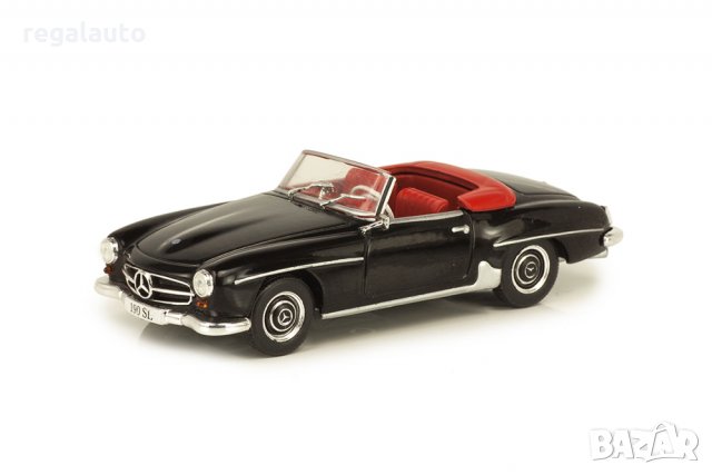 B66041053,умален модел die-cast Mercedes 190SL W121 1955-1963,1:43, снимка 1 - Колекции - 31556785