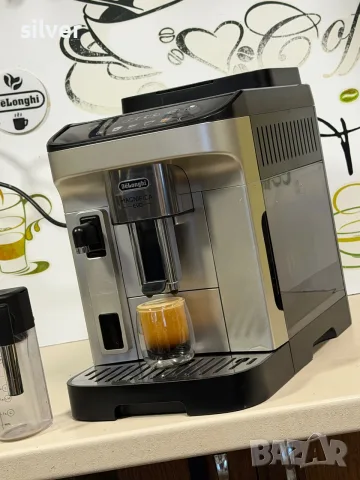 Кафемашина кафе автомат delonghi magnifica evo с гаранция, снимка 5 - Кафемашини - 55717813