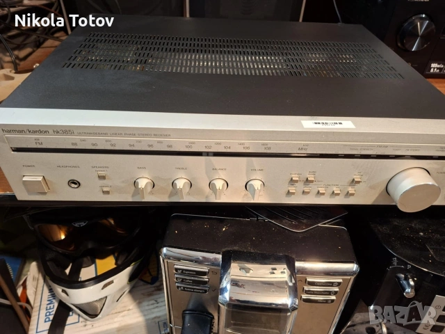 Продава се ресивър Harman Kardon hk385i. , снимка 2 - Ресийвъри, усилватели, смесителни пултове - 53330676