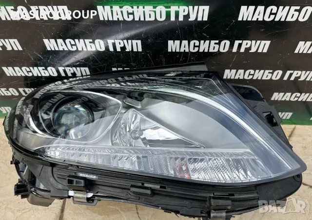 Фар десен фарове нексенон Н7 за Мерцедес ГЛЕ Mercedes GLE W166, снимка 2 - Части - 48968385