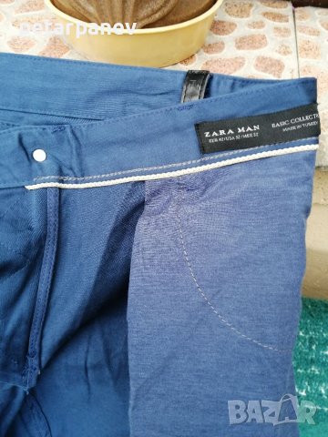 Мъжки панталон Zara - 32 размер, снимка 6 - Панталони - 36854430